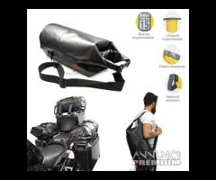 Borsa tracolla impermeabile viaggio moto bauletto