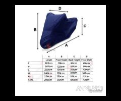 Coprimoto resistente pioggia sole calore 220°c - 9