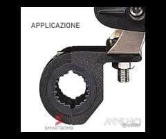 Supporti staffe metallo fari supplementari moto un - 9