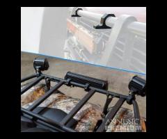 Supporti staffe metallo fari supplementari moto un - 12