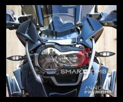 Protezione indicatori frecce led alluminio moto bm - 13