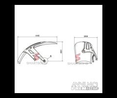 Parafango Posteriore Bmw R1200gs Lc R1250GS 13-19 - 12