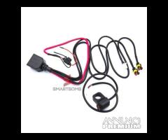 2 Faretti profondità led moto 60w kit cablaggio - 14