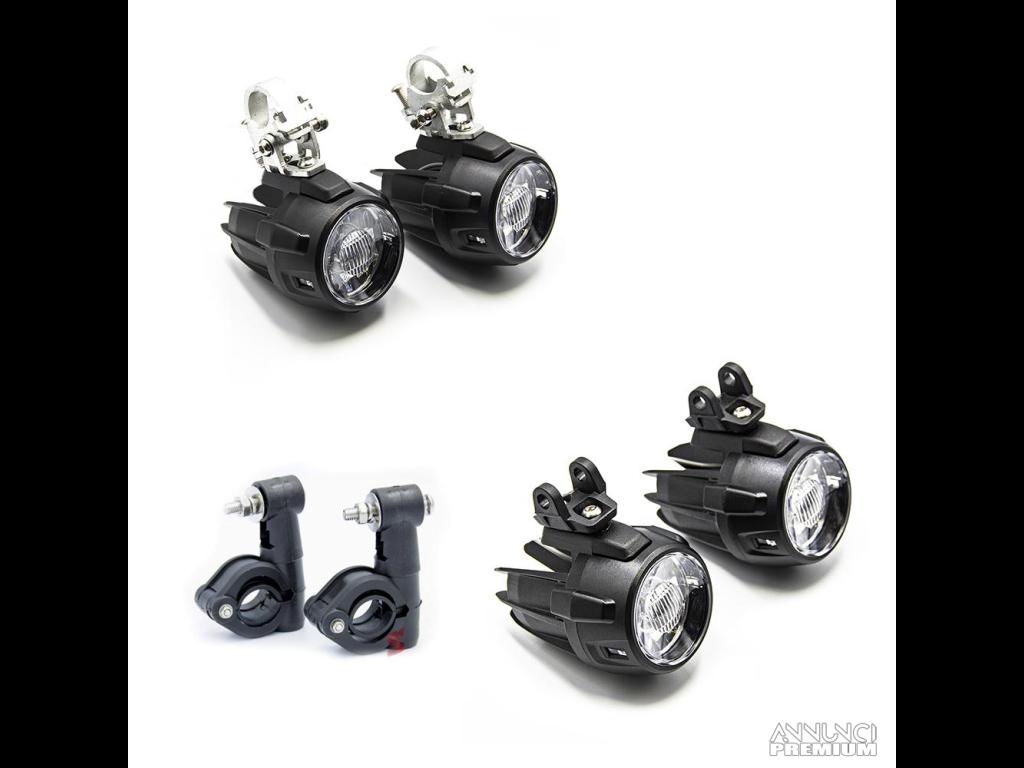 Fari supplementari profondità 40W +Staffe tubolari - 1