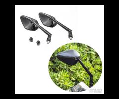 2 Specchietti Retrovisori ALLUMINIO OMOLOGATI BMW