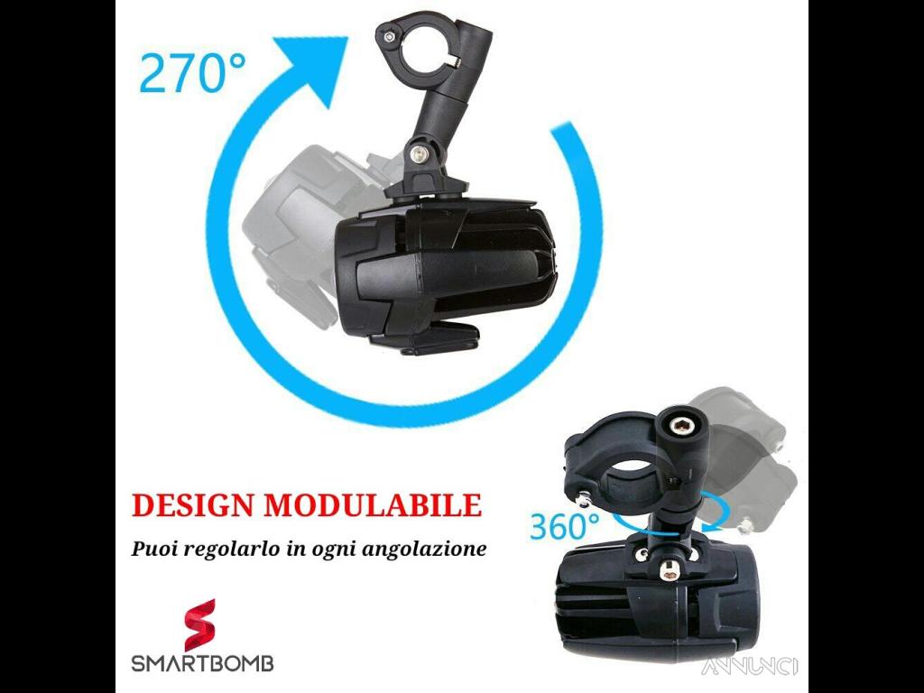 faretti profondità 40w nano led con pulsante bmw - 16/16