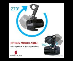 faretti profondità 40w nano led con pulsante bmw - 16