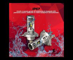 2 LAMPADE LED 55W 8000LM 1:1 ALOGENI H1 H4 H7 H11