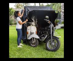Garage pieghevole Moto Coprimoto ESTERNO EASY INST