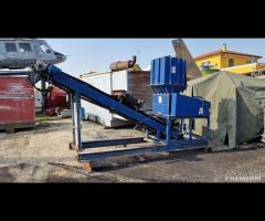 IMPIANTO MULINO CAVI PLASTICA CON DEFERIZZATORE