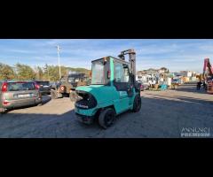 CARRELLO ELEVATORE MITSUBISHI 45 FORCHE GIREVOLI