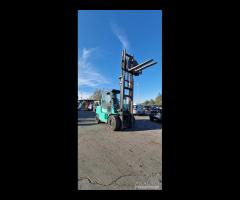 CARRELLO ELEVATORE MITSUBISHI 45 FORCHE GIREVOLI - 17