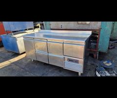 BANCO FRIGO IN ACCIAIO INOX PER PIZZERIA