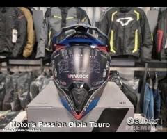 Casco Dual AIROH Commander Boost Red/Blue Matt - 8