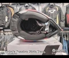 Casco Dual AIROH Commander Boost Red/Blue Matt - 9