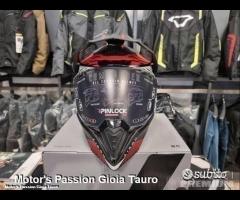 Casco Dual AIROH Commander Boost Orange Matt - 8