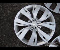 Cerchi e gomme in ferro peugeot 208 185/65/15 - 6
