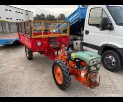 TRATTORE PASQUALI 946 18CV CON FRESA E RIMORCHIO - 18