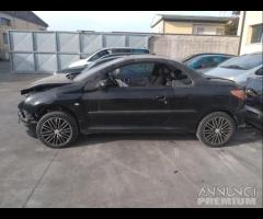 Peugeot 206 CC Cabrio Demolita - Per Ricambi