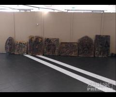 12 Pale Sacre In Legno