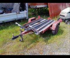 Carrello Portamoto Usato Demolito - Per Ricambi