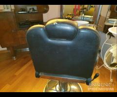 Sedia - Poltrona Da Barbiere Storica - Antica - 6