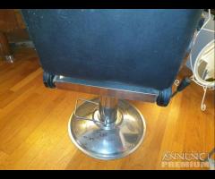 Sedia - Poltrona Da Barbiere Storica - Antica - 7