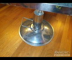 Sedia - Poltrona Da Barbiere Storica - Antica - 8