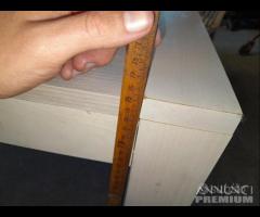 Tavolo In Legno Rettangolare Allungabile Con Sedie - 9