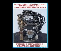 MOTORE GIULIA 2.2 35MILA KM DISPONIBILE IN CONTRAS