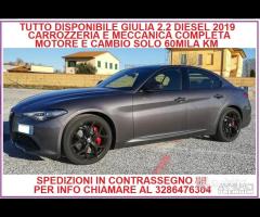 DISPONIBILI PER RICAMBI GIULIA FULL 2019 CONTRASEG