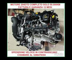 MOTORE EVOQUE 204DTD 50MILA KM FATTURA E GARANZIA