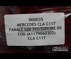MERCEDES CLA C117 fanale LED post destro 000035
