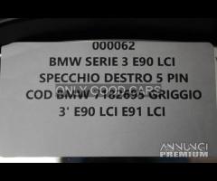 BMW Serie3 E90 LCI specchio destro 5 pin 0063/0062 - 10