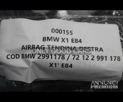 BMW Serie X1 E84 airbag tendina destra 000155