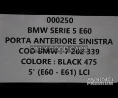 BMW Serie 5 E60 E61 porta anteriore sinistra 00250