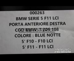 BMW Serie5 F10 F11 porta anteriore destra 000263