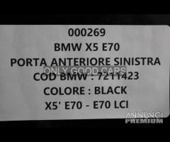 BMW X5 E70 porta anteriore sinistra 000269