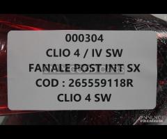 CLIO 4 fanale post interno sinistro 000304