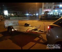 Rimorchio Pianale trasporto Ape Publicitaria PT7L - 7