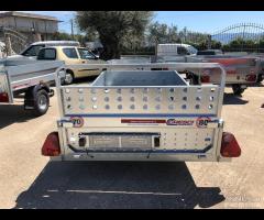 Rimorchio Pianale con sponde Cresci PT6C 750Kg - 6