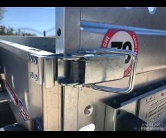Rimorchio Pianale con sponde Cresci PT6C 750Kg - 8
