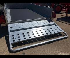 Rimorchio Pianale con sponde Cresci PT6C 750Kg - 9