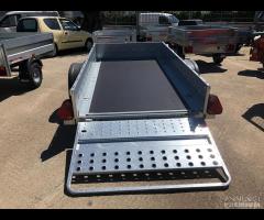 Rimorchio Pianale con sponde Cresci PT6C 750Kg - 10
