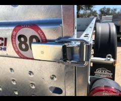 Rimorchio Pianale con sponde Cresci PT6C 750Kg - 12