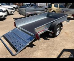 Rimorchio Pianale con sponde Cresci PT6C 750Kg - 13