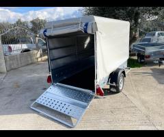 Rimorchio Pianale con sponde Cresci PT6C 750Kg - 20