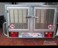 Rimorchio trasporto Cani Cresci TC4 nuovo - 6