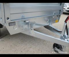 Rimorchio 750Kg Cresci A6L 2x1.5Mt 4 sponde aprib - 12