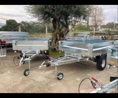 Rimorchio 600Kg 4 sponde apribili Omar - 14